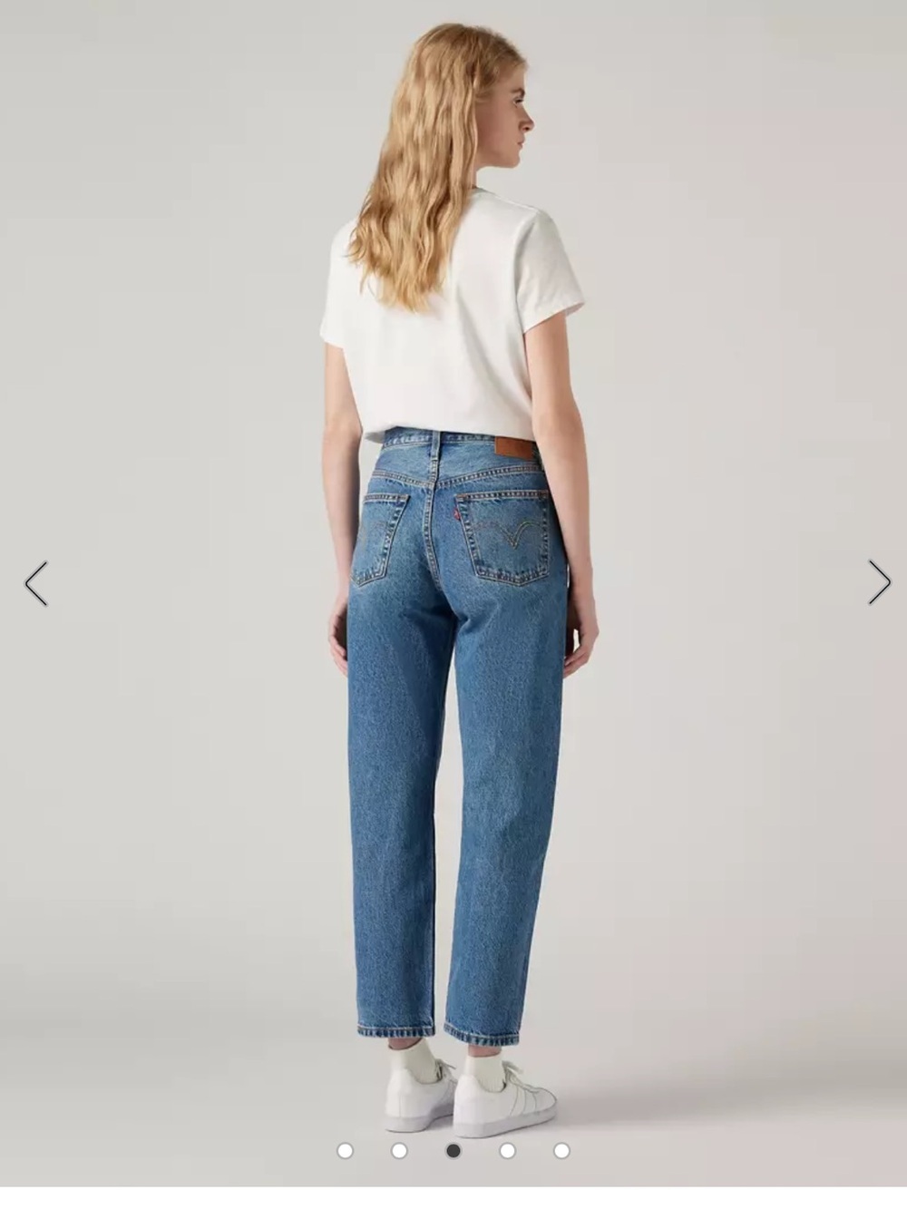 Levi’s 501 High Rise Straight Leg Crop- 24/26 - Picture 2 of 6